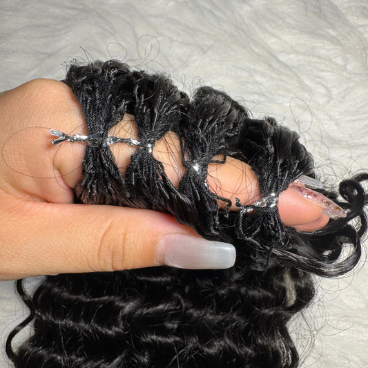 Extensões de cabelo Feather-Water  Wave